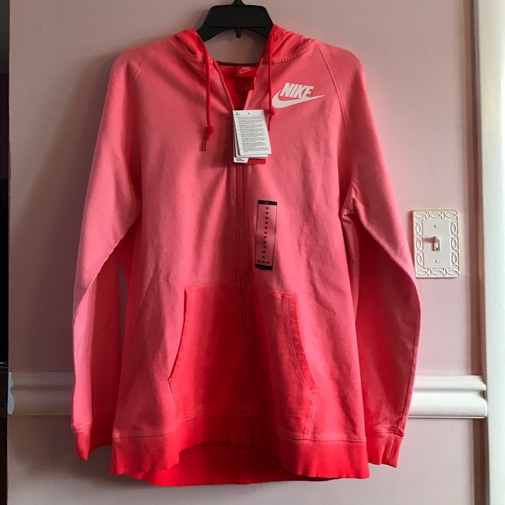 Nike Boyfriend Full Zip Hoodie Sweatshirt